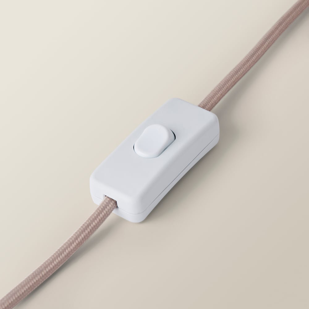 ValueLights Floral Pleated Shade Pastel Pink Bobbin LED Table Lamp with Bulb Image 6