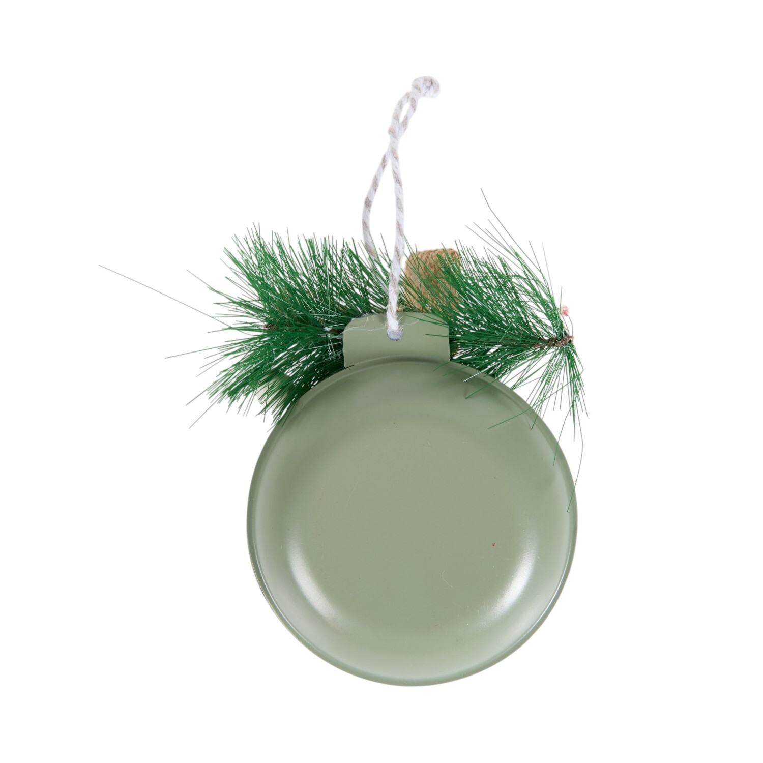 Merry Christmas Metal Bell Green Image 3