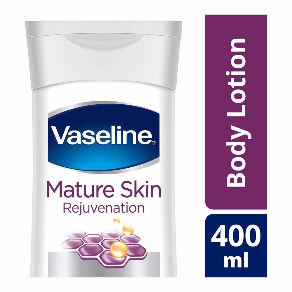 Vaseline Mature Skin Lotion Case of 6 x 400ml Image 3