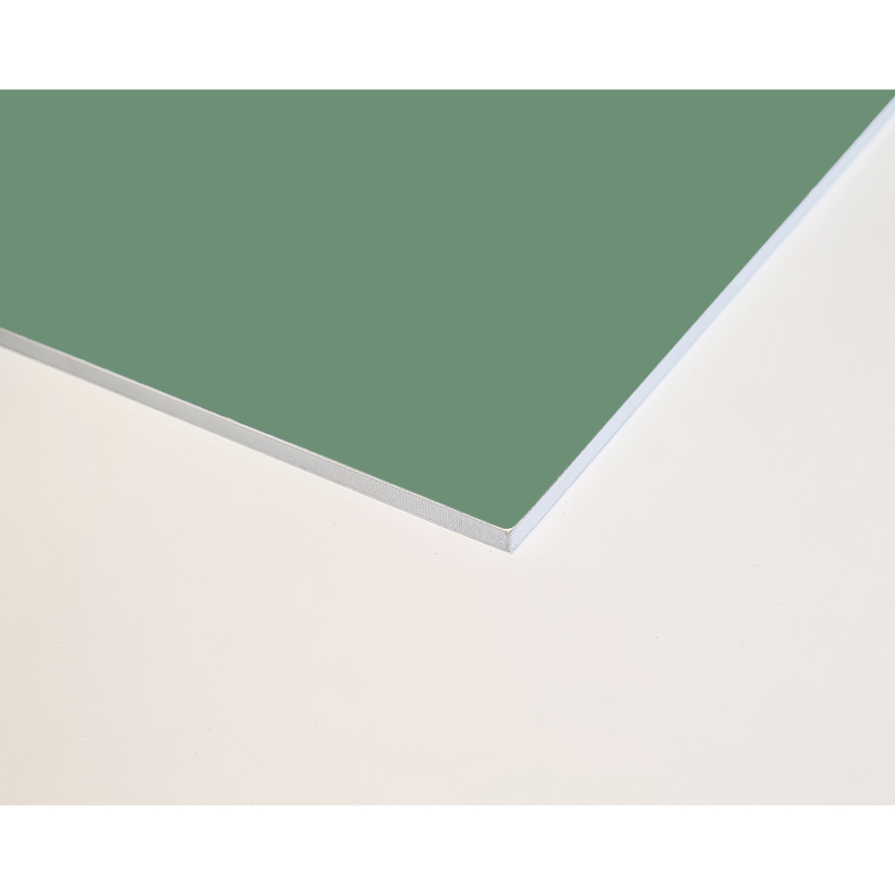 Wetwall Alloy Seafoam Green and Battleship Grey Double Sided Shower Wall Panel 900mm Image 2
