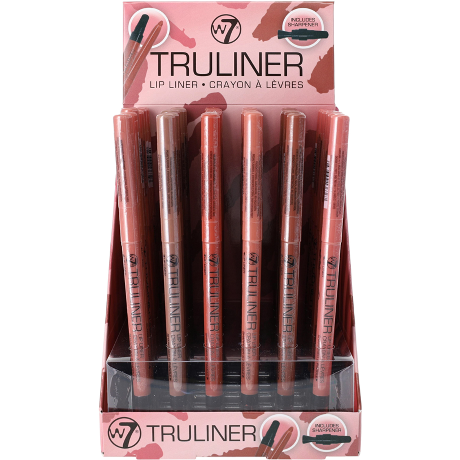 W7 Truliner Lip Liner - Pink Image