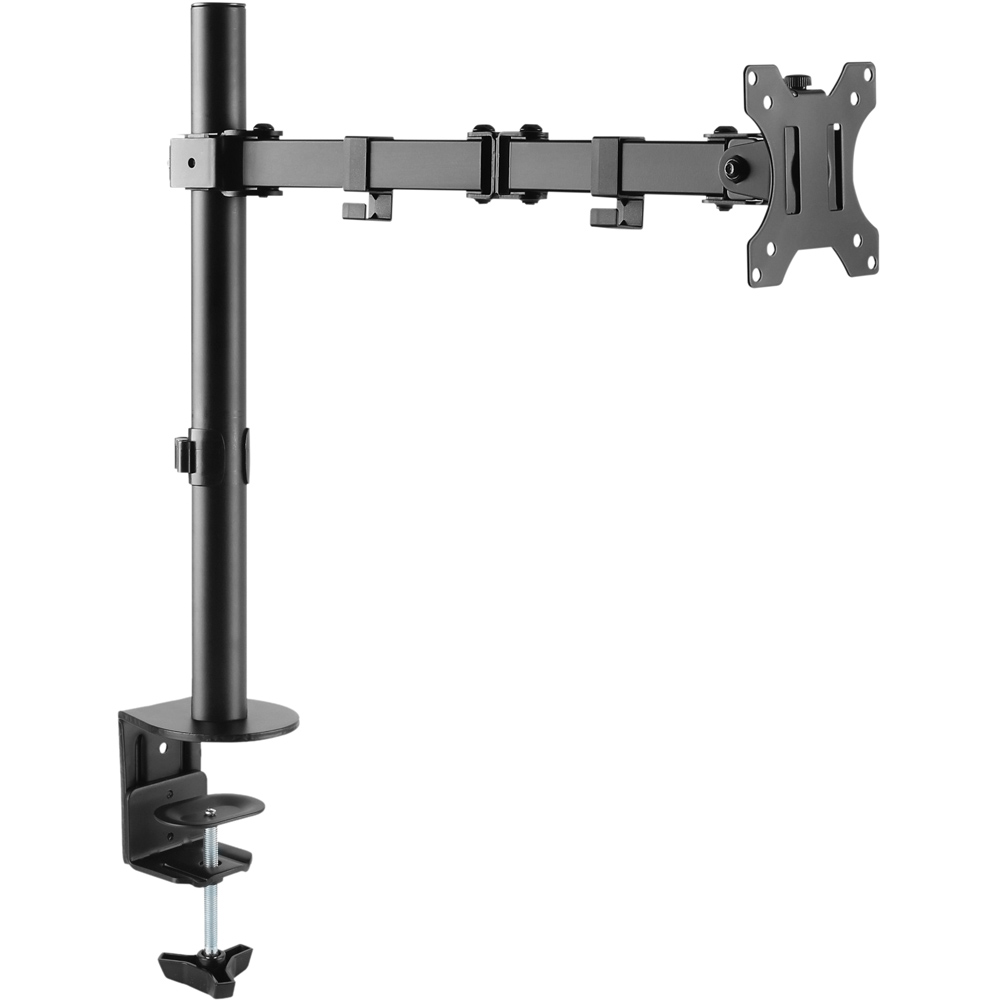 ProperAV 19 to 32 Inches Swing Arm Full Motion Desk Top Monitor Mount Image 1