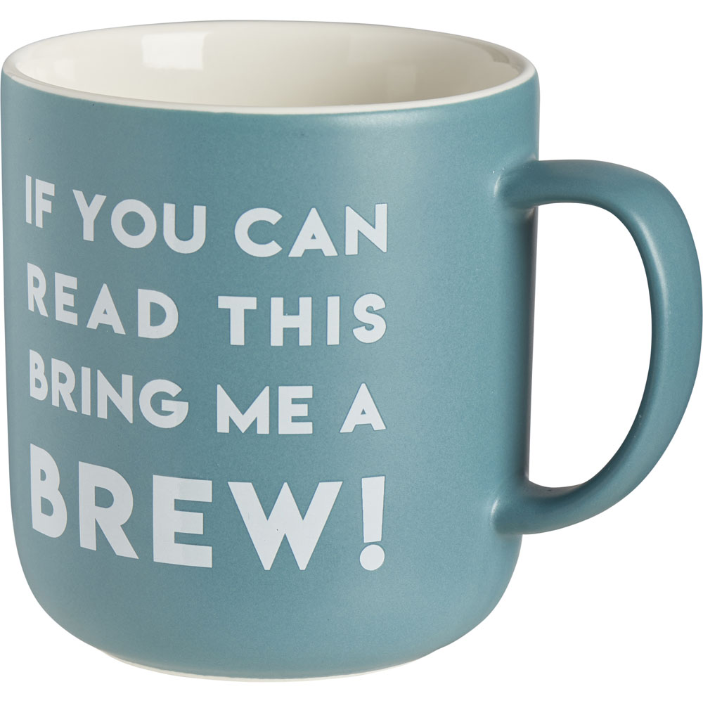 Wilko 'Bring me a Brew' Mug Image 2