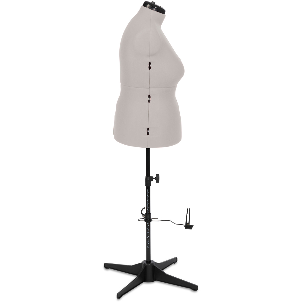 Sewing Online SW153-GREY Grey Adjustable 8-Part Dressmakers Dummy with Hem Marker Large Image 4