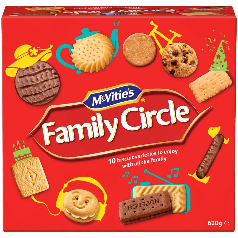 McVitie's Family Circle 620g Image 1