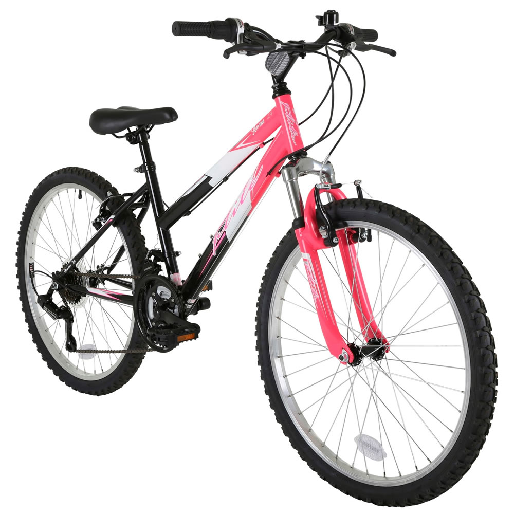 Flite Ravine Kids Hardtail 18 Speed 24" Pink Bike Image 2
