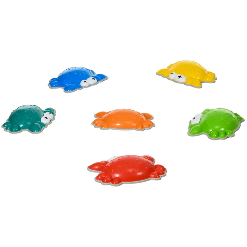 ZONEKIZ 6 Piece Crab Shaped Stepping Stone Image 1