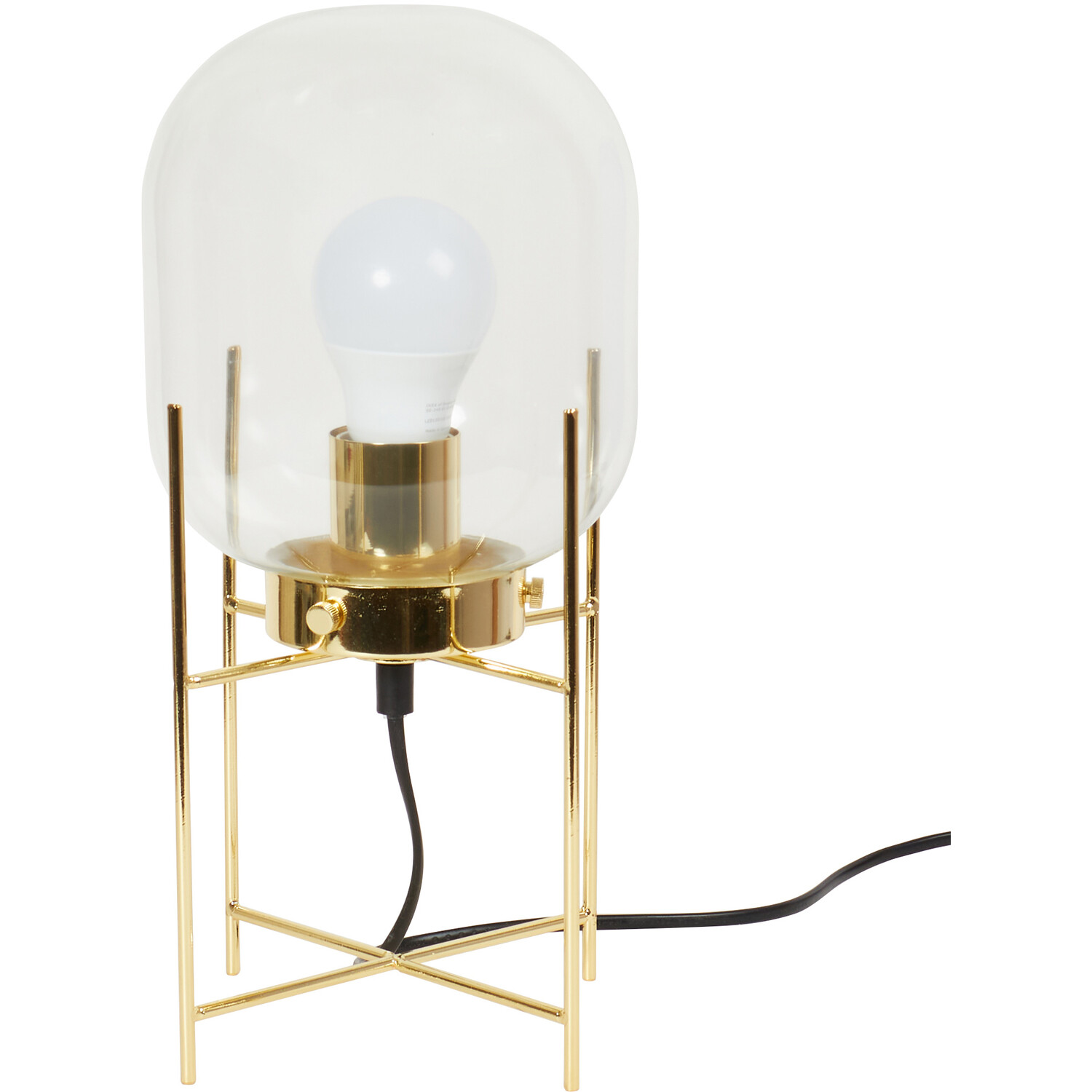 Ollie Glass Light - Gold Image 1