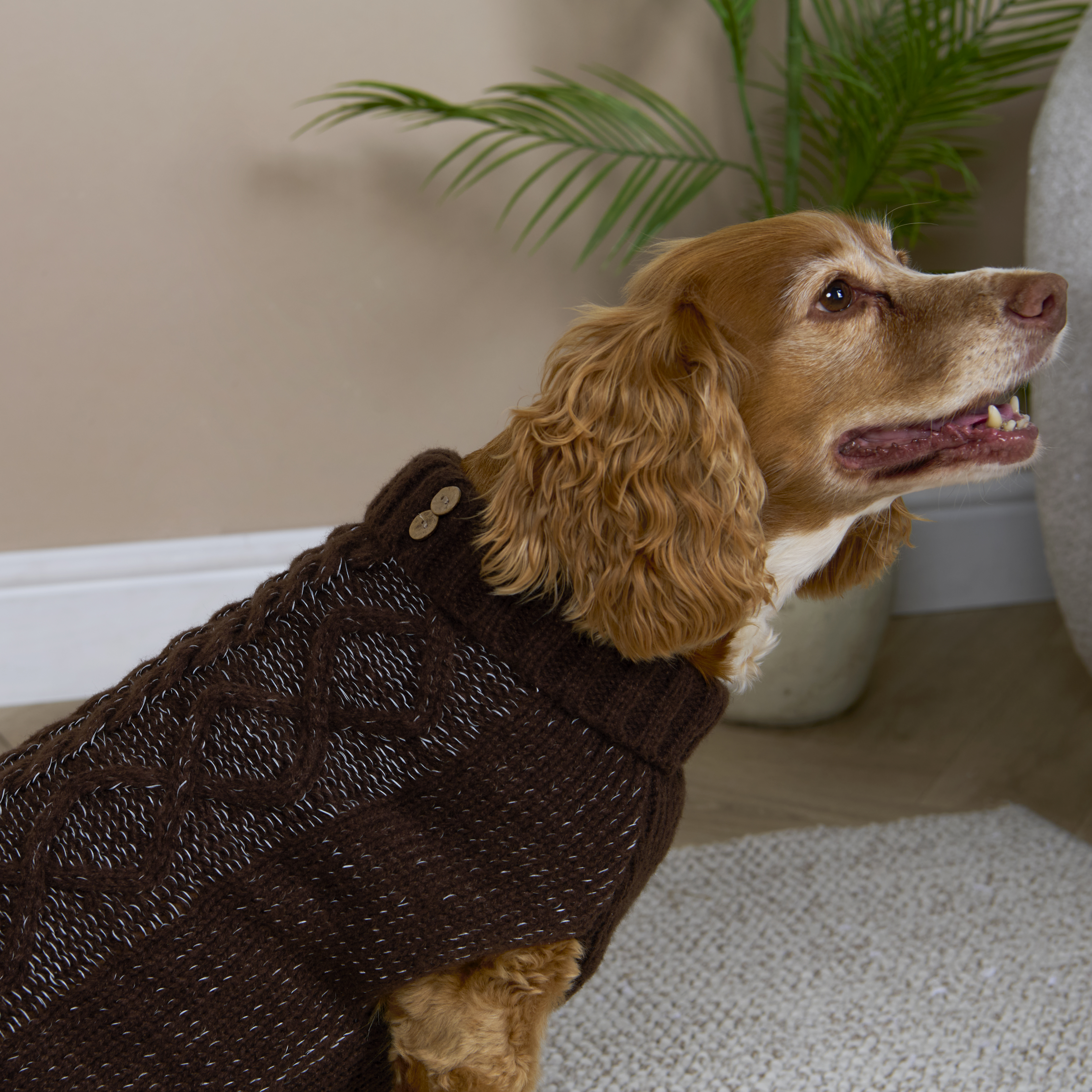 Reflective Roll Neck Pet Jumper M Image 7