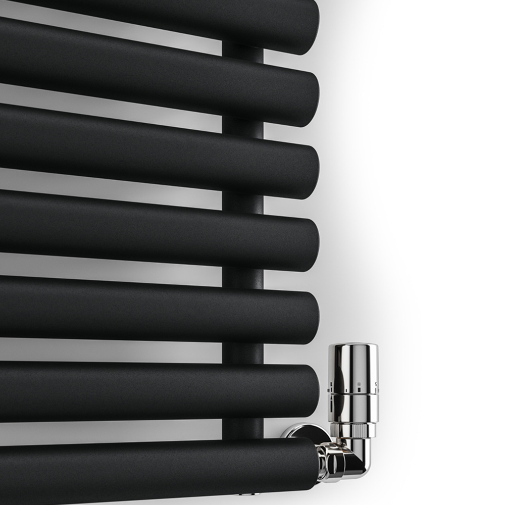 Terma Rolo Room 3028 BTU Heban Black Radiator 1200 x 590mm Image 8