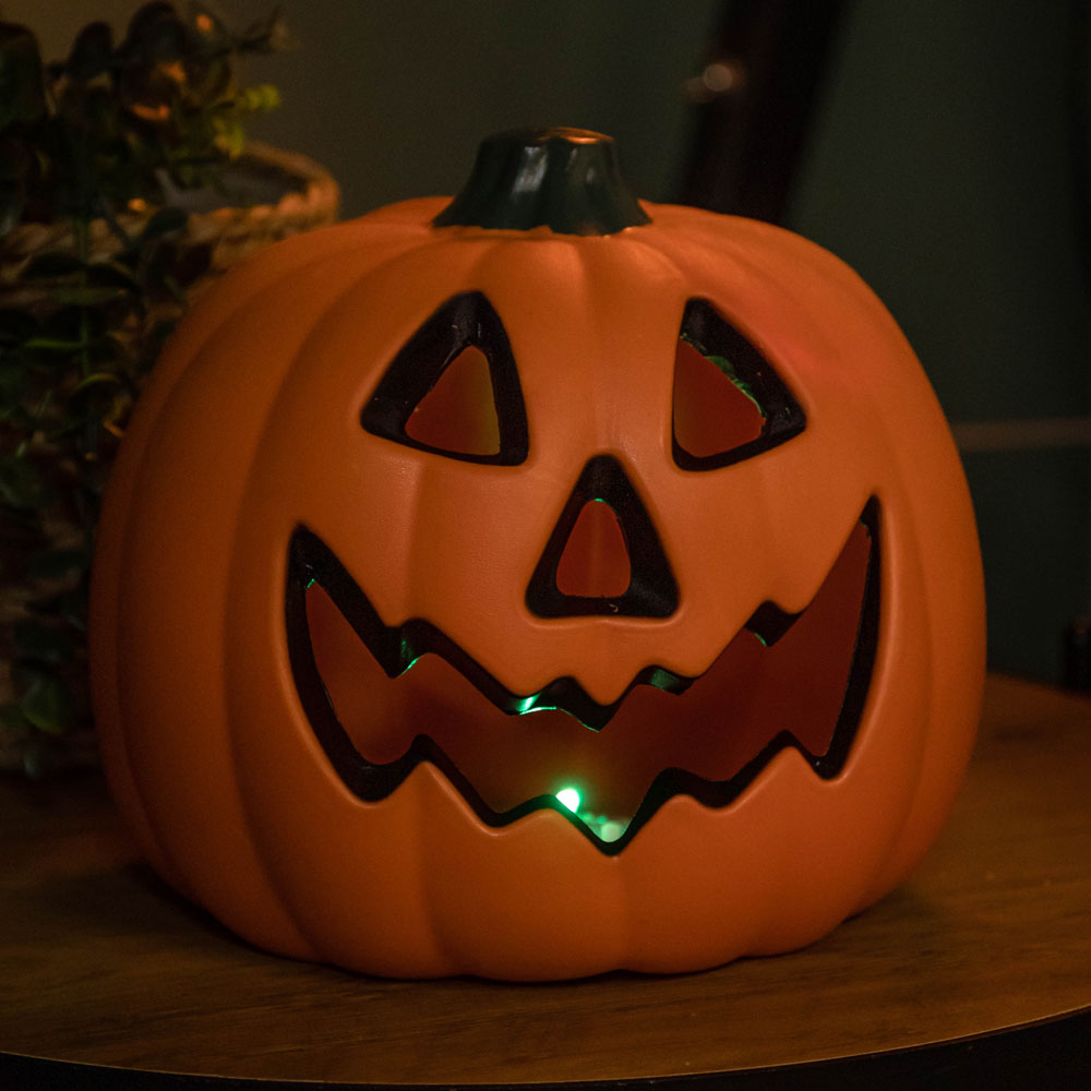 Samuel Alexander Light up Pumpkin Lantern 21cm Image 6