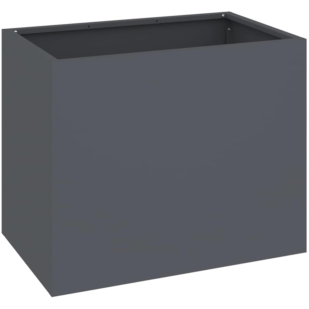 vidaXL Anthracite Cold Rolled Steel Garden Decor 40 x 50 x 32cm Image 1