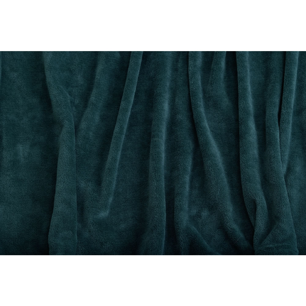 Wilko Green Ultrasoft Throw 120 x 150cm Wilko