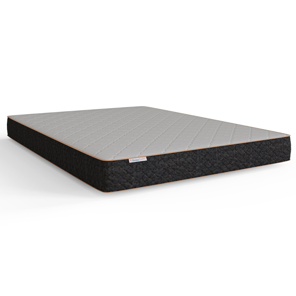 GFW Jamie Double Grey End Lift Ottoman Bed with Memory Pocket Spring Mattress Image 6