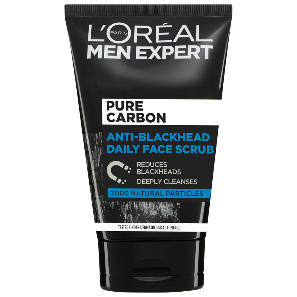L'Oreal Paris Men Expert Pure Charcoal Scrub 100ml Image 1