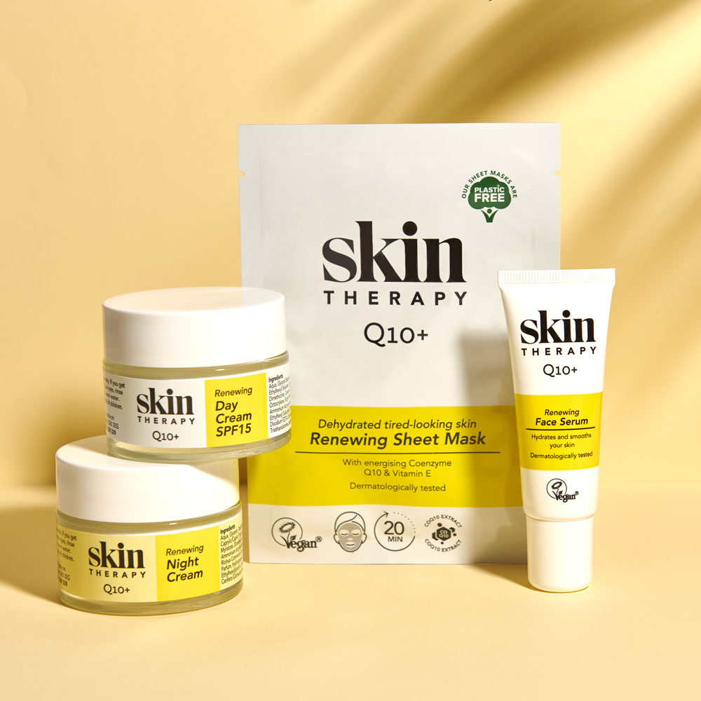 Skin Therapy Q10 Renewing Face Serum 25ml Image 4