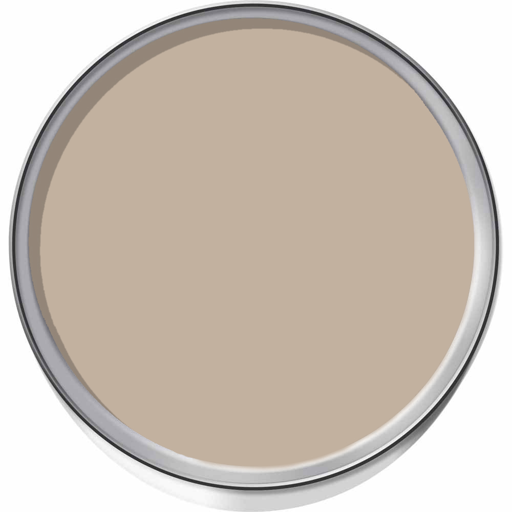 Wilko Walls & Ceilings Warm Taupe Silk Emulsion Paint 2.5L Image 3