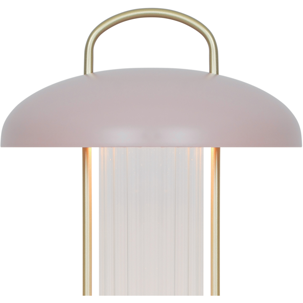 Nordlux Mirano 150 Lumens Dusty Rose Portable LED Table Lamp Image 5