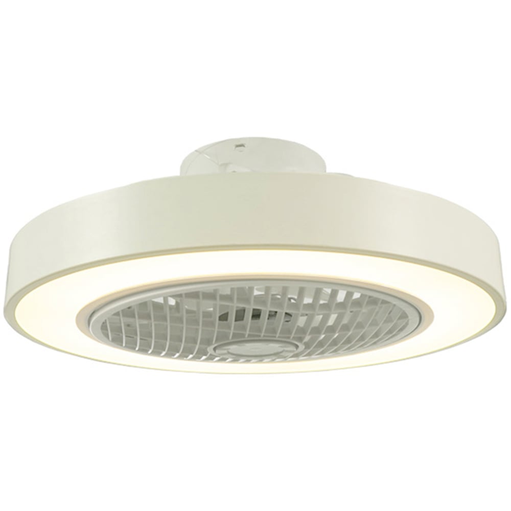 Jack Stonehouse White LED Lighting Ceiling Fan Image 4