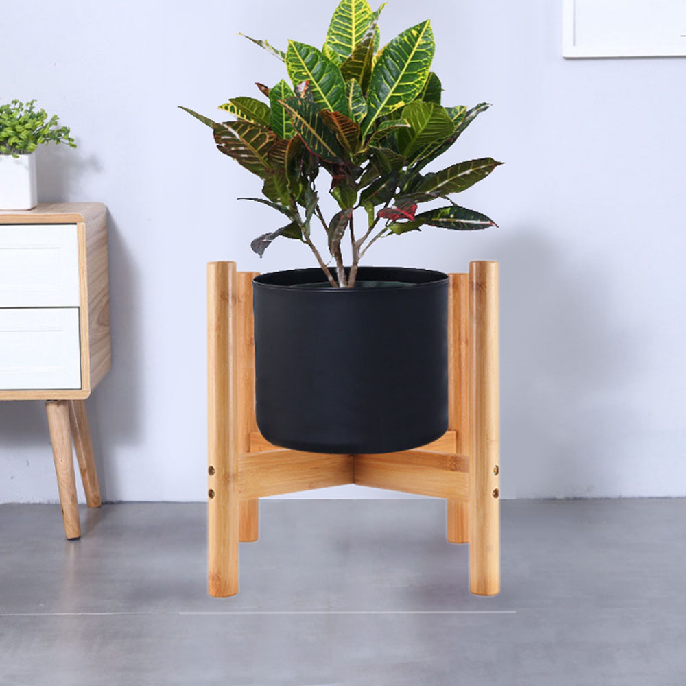 Raised Plant Stand Natural Multi-Tiered Image 7