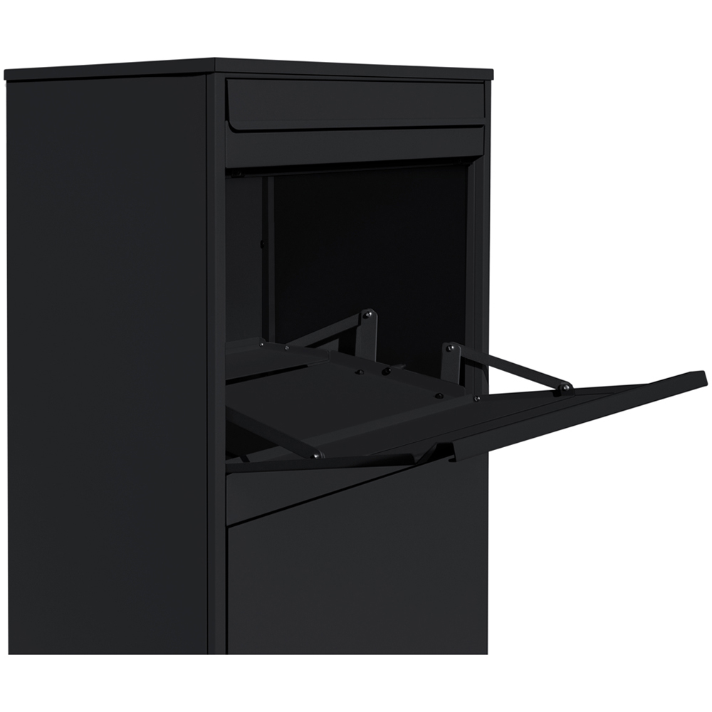 Monster Shop Black Anti Theft Parcel Post Box XL Image 4