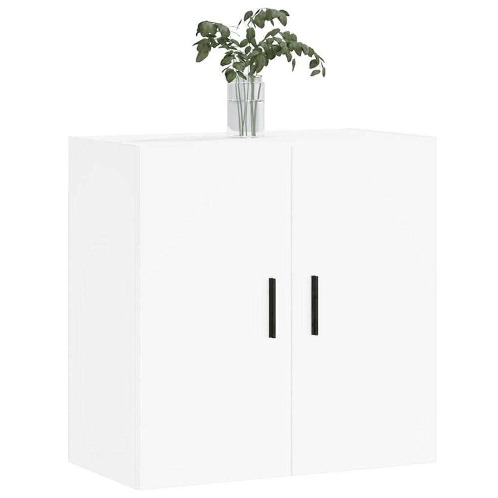 vidaXL 2 Door White Wall Cabinet Image 3