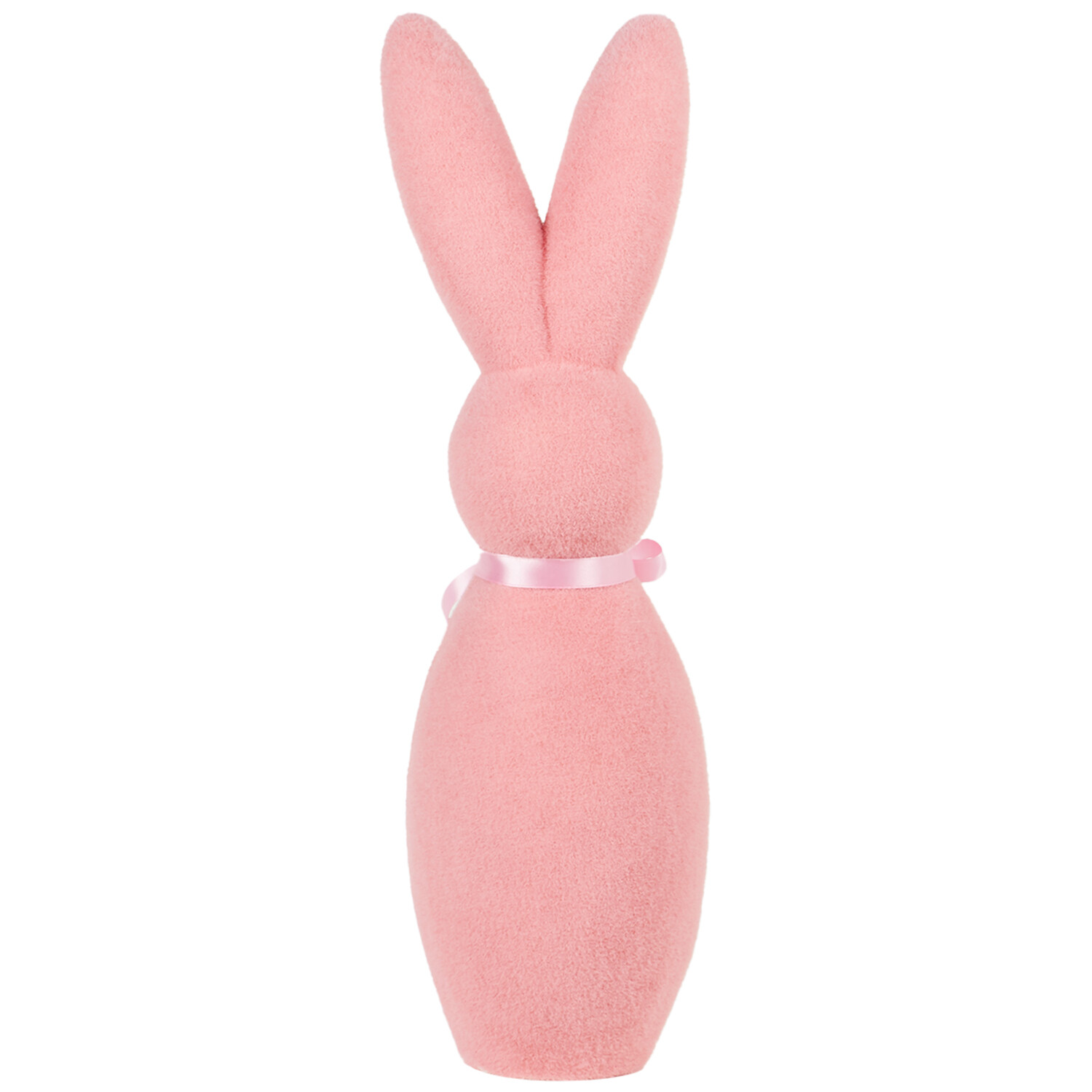 Flocked Bunny Ornament Image 7