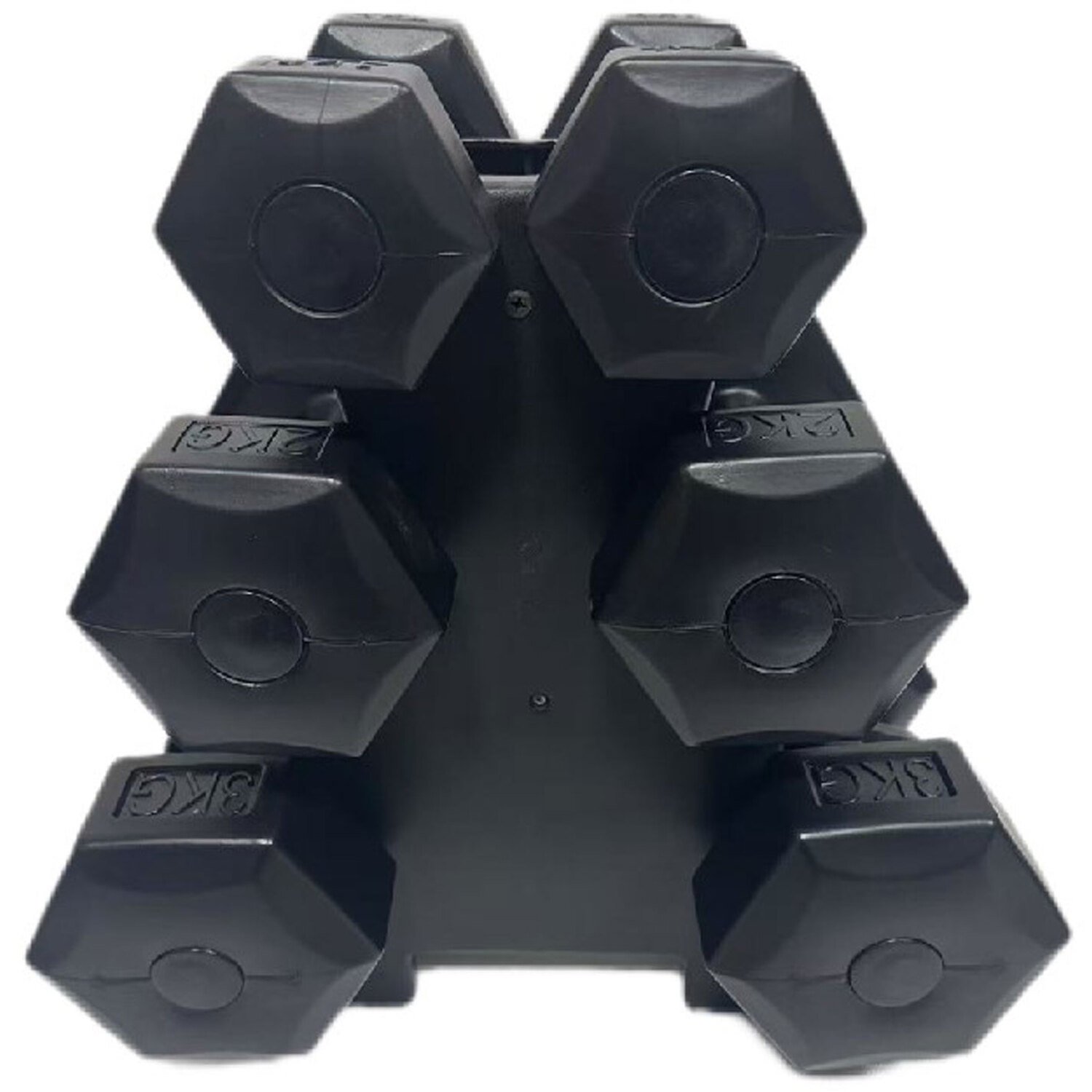 Set of 6 Weights Black Image 3
