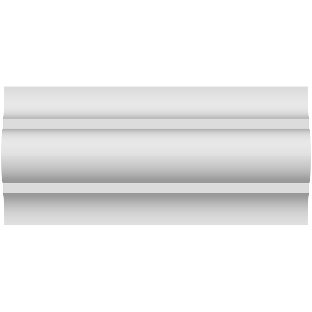 National Skirting White Astragal Primed Beading 18mm 35 x 2300mm Image 2