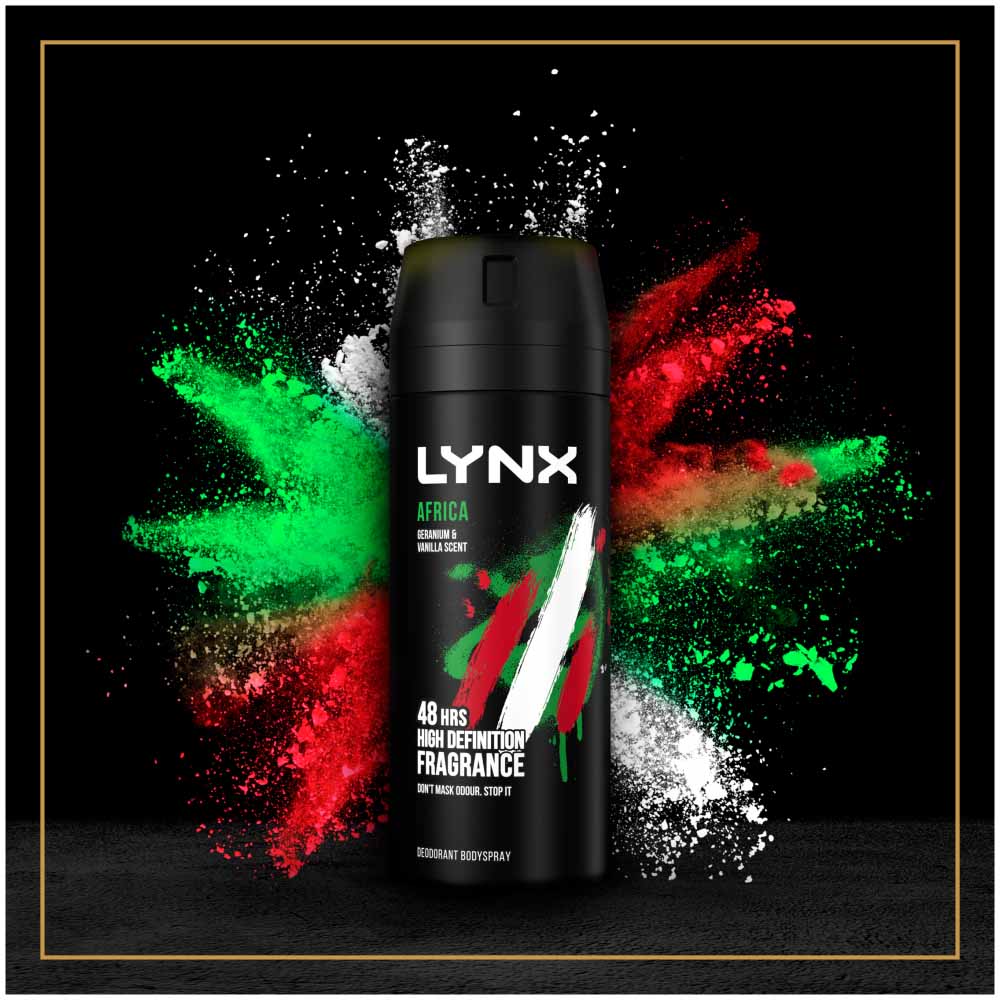 Lynx Africa Body Spray 150ml Image 4