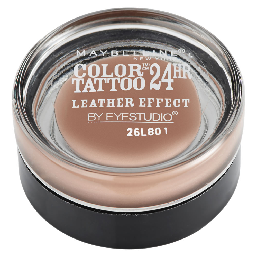 Maybelline Colour Tattoo 24hr Leather Effect Eyeshadow Creamy Beige Image 2