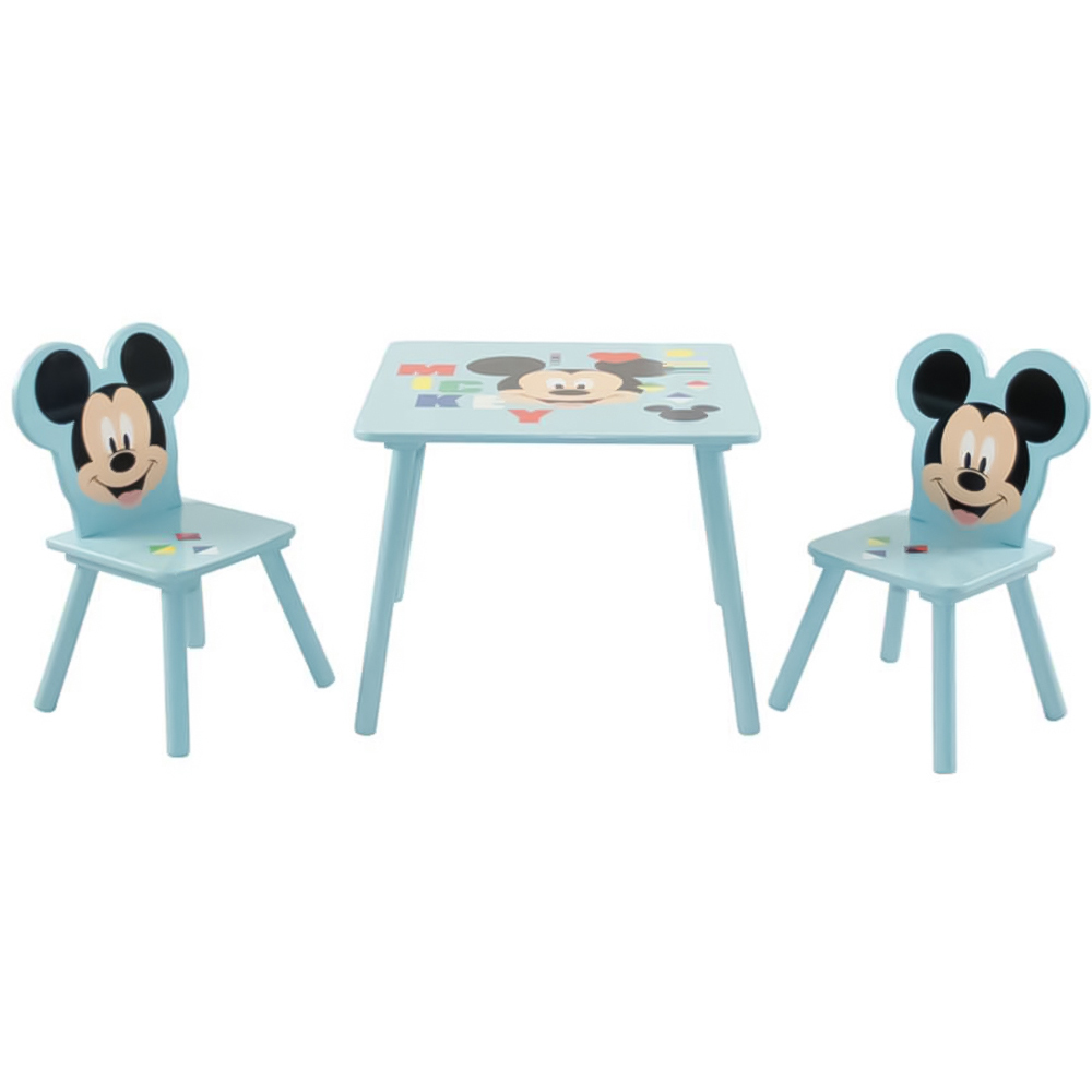 Disney Mickey Mouse Table and Chairs Set Image 2