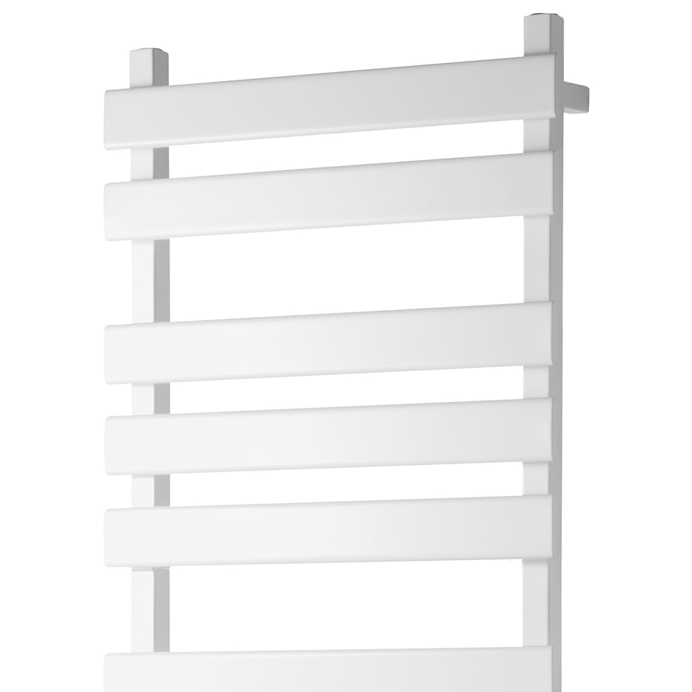 Towelrads Perlo 1358BTU White Towel Radiator 800 x 500mm 398W Image 2