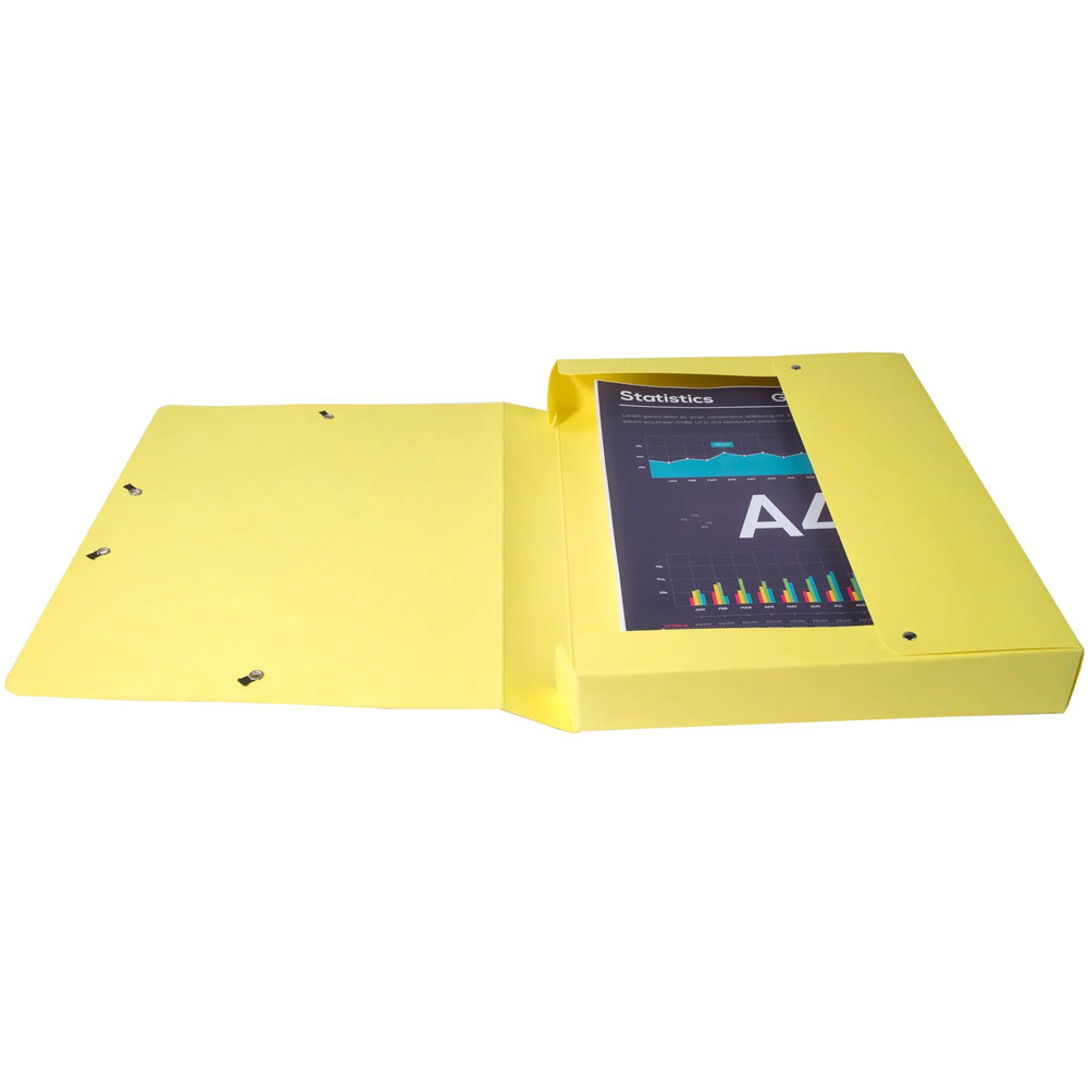 Exacompta Aquarel A4 Multicolour Box File 8 Pack Image 4