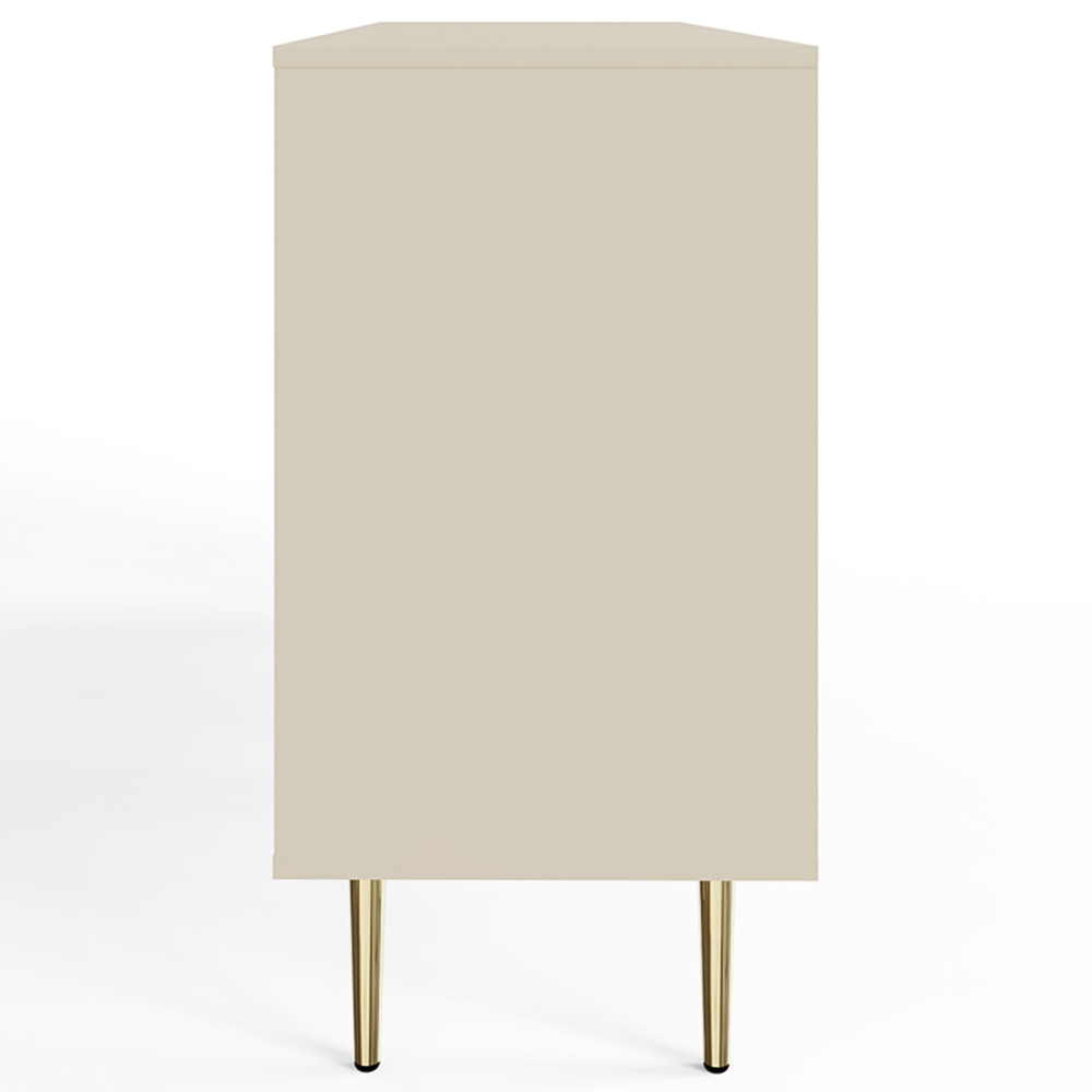 GFW Azariah 2 Door 3 Drawer Ivory Large Sideboard Image 5