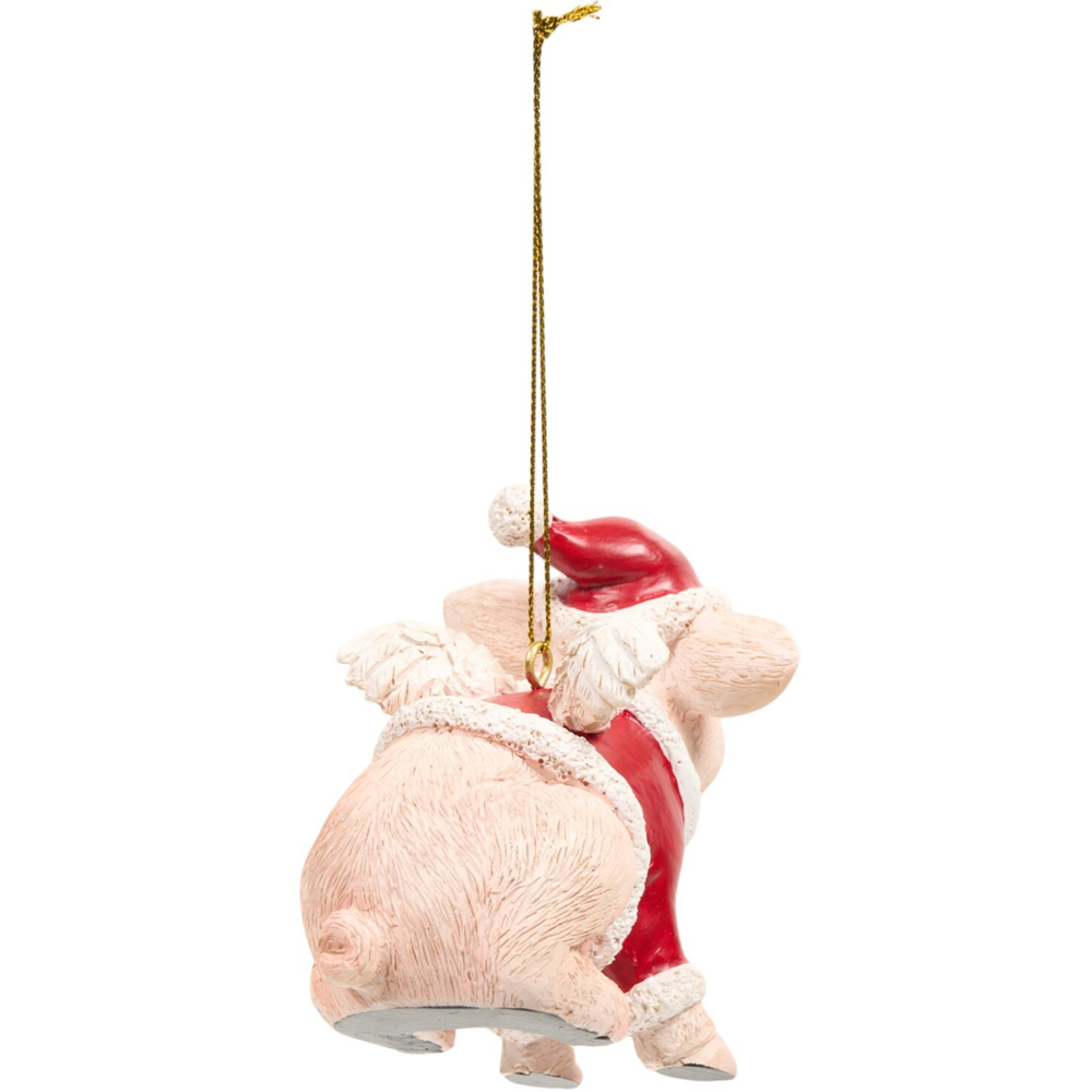 Christmas Flying Pig Decoration Image 4