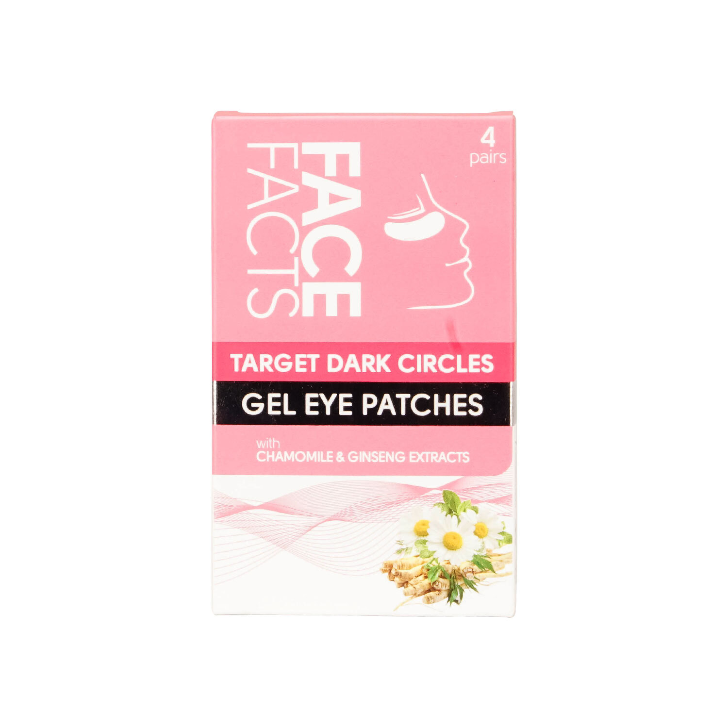 Face Facts Dark Circles Gel Eye Patches 4 Pack Image