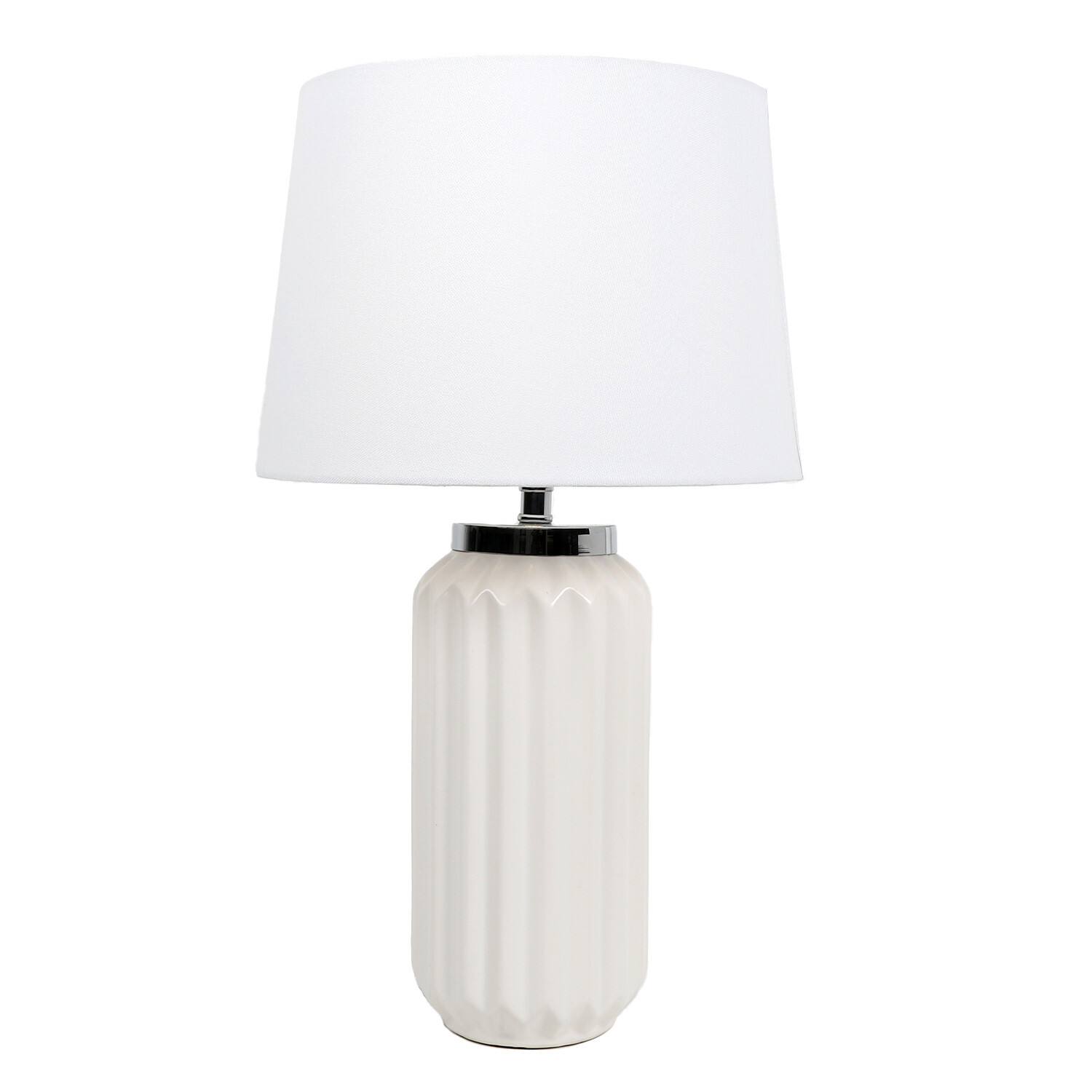 Belle Table Lamp - White Image 1