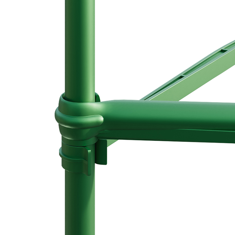 Living and Home Silver Oval Shaped Galvanised Steel Raised Garden Bed 120 x 80 x 30cm Image 4