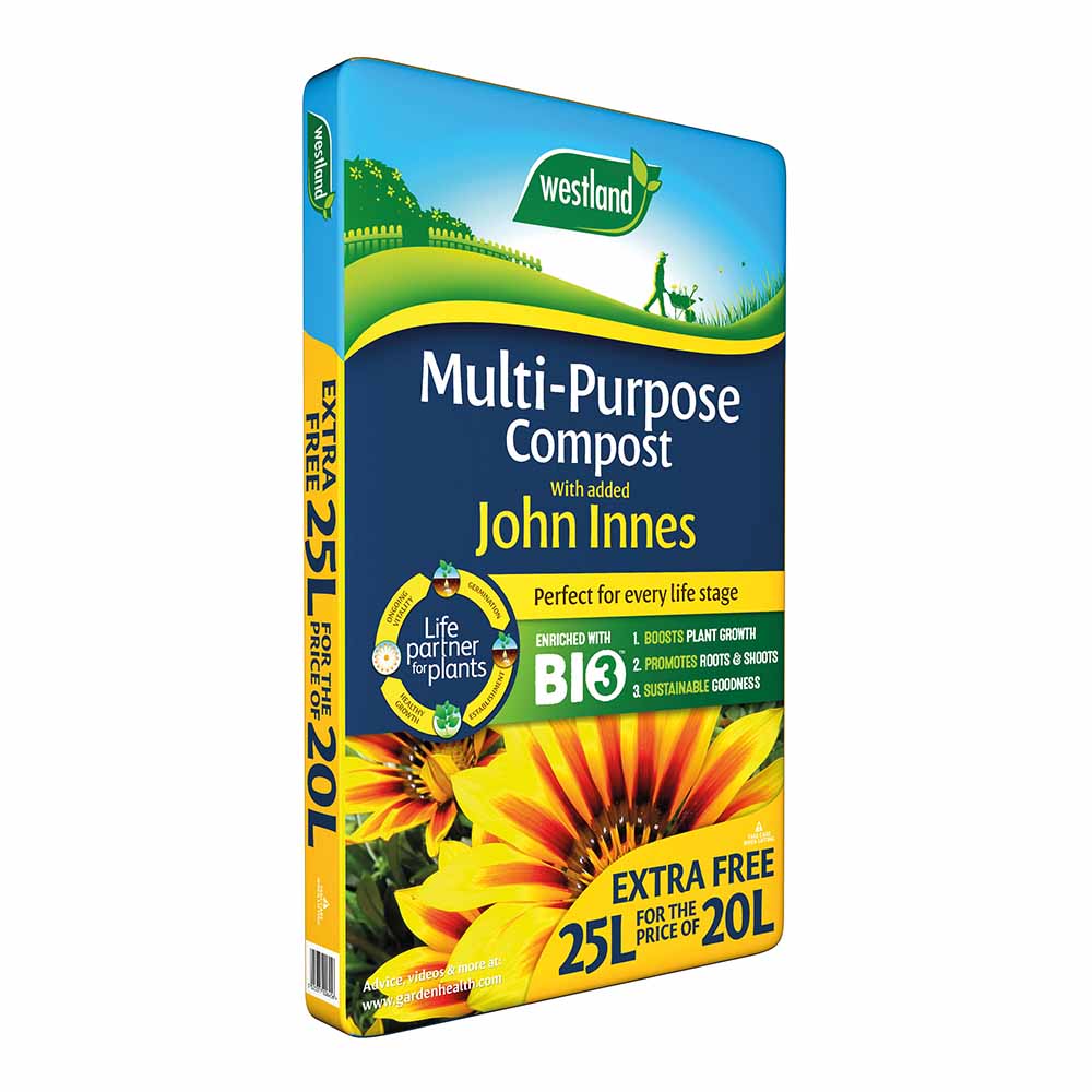 Westland Multi-Purpose Compost with John Innes 25L Image 1