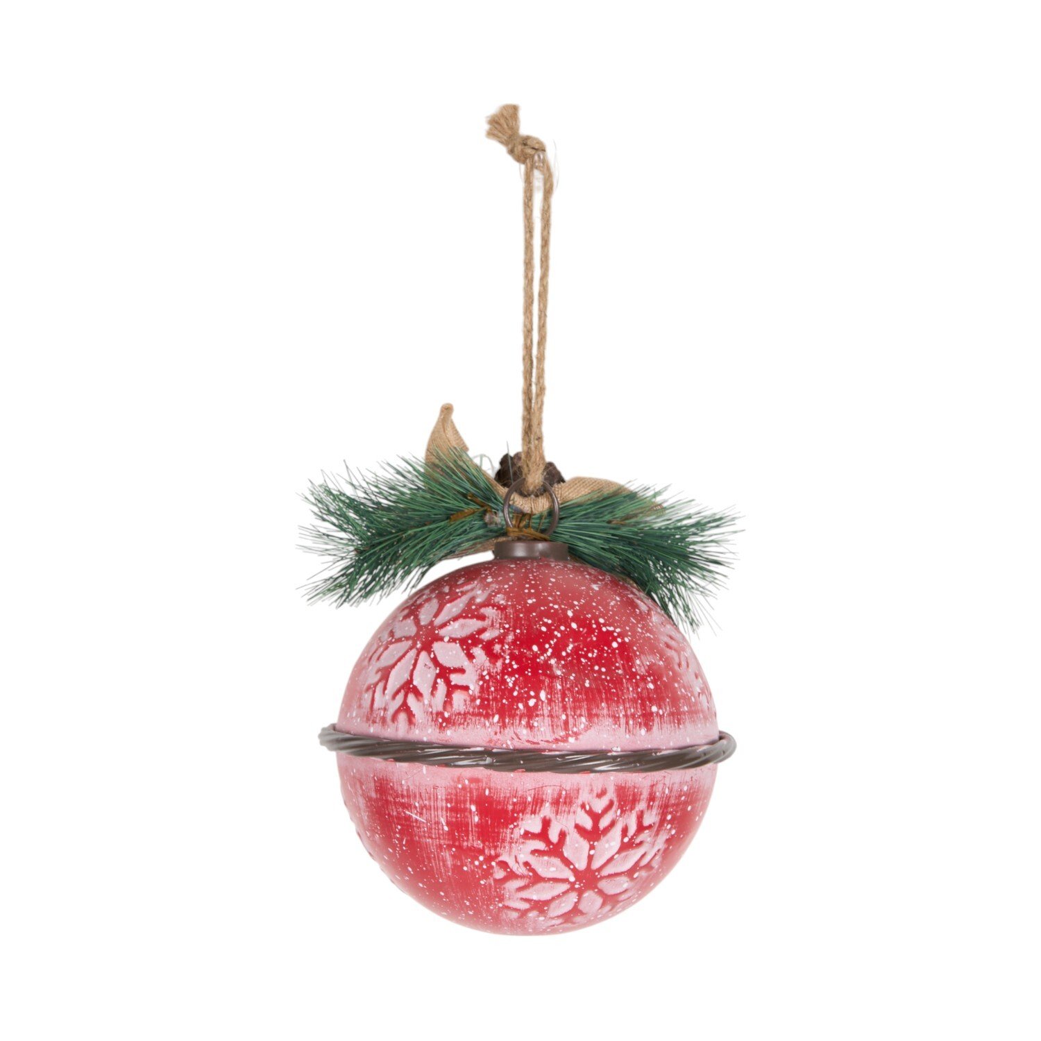 Floristry Hanging Bell Red Image 3