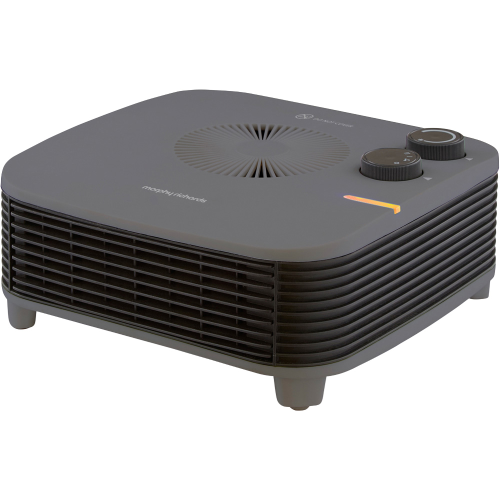 Morphy Richards Grey Flat Fan Heater 2000W Image 1
