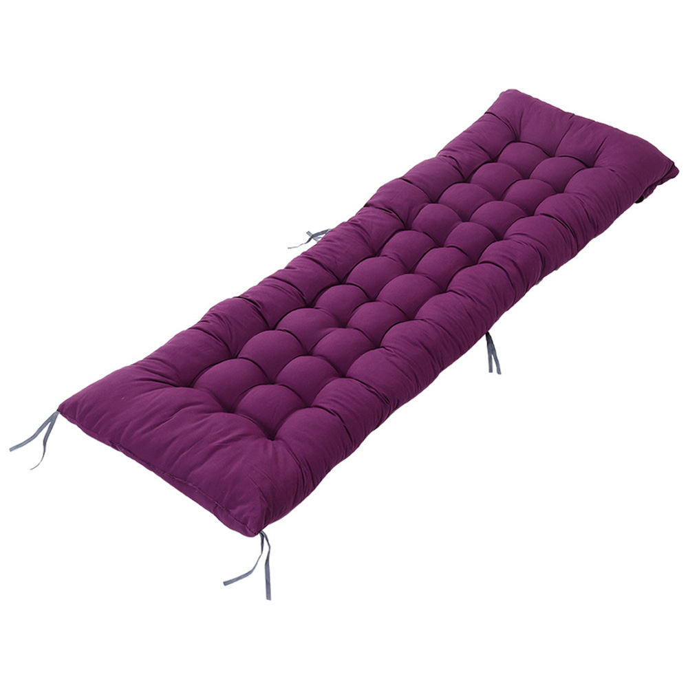Living and Home Purple Sun Lounger Cushion Cover Image 1