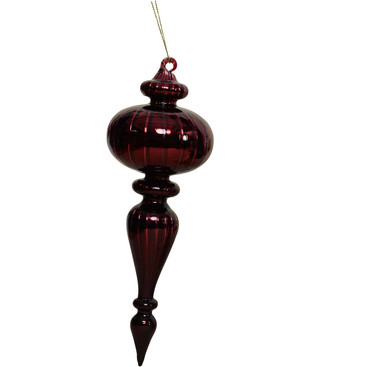 Elegant Burgundy Droplet - Burgundy Image