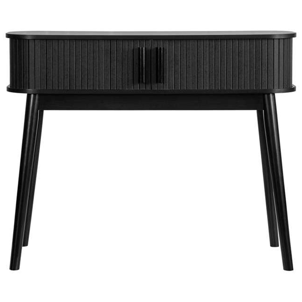 Birlea Axel Black Console Table Image 3