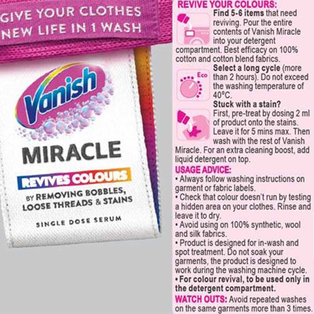 Vanish Miracle Serum Pink 100ml Image 4