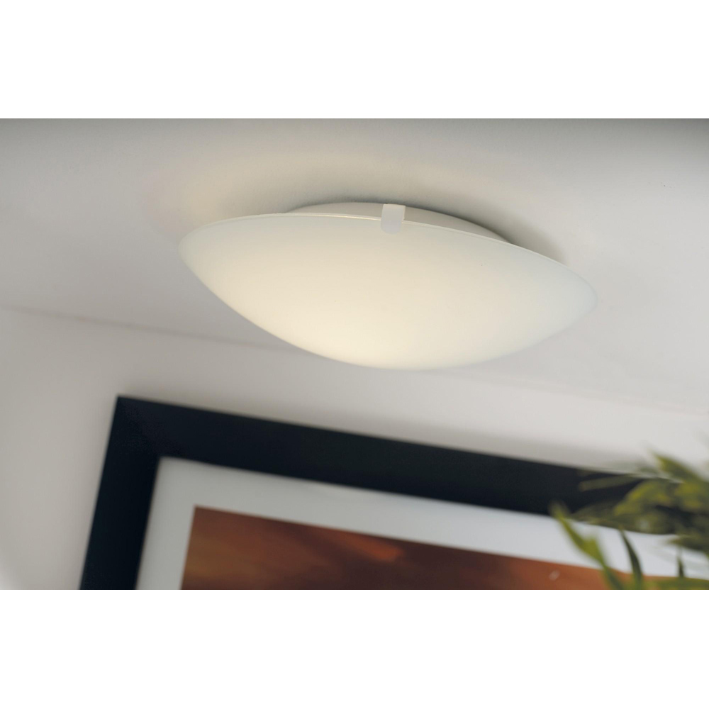 Nordlux Standard White Opal Glass Shade Ceiling Light Image 2