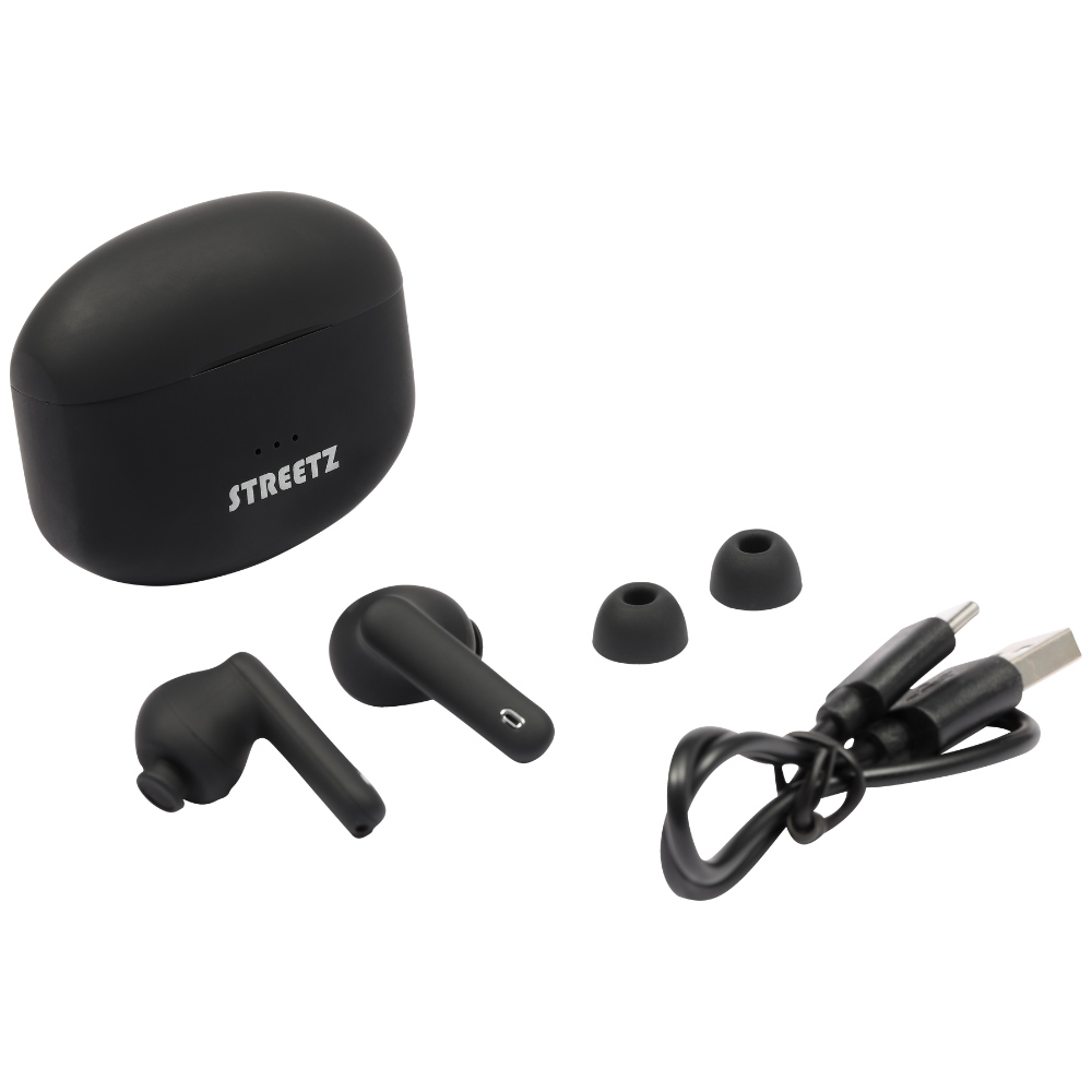 Streetz Black Active Noise Cancelling Ear Buds Image 4