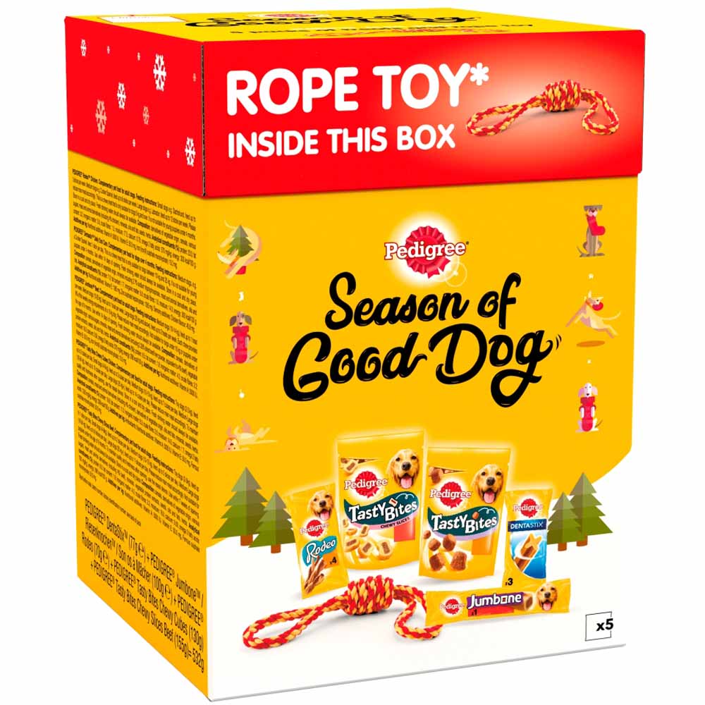 Pedigree Christmas Dog Treat Gift Box Image 1