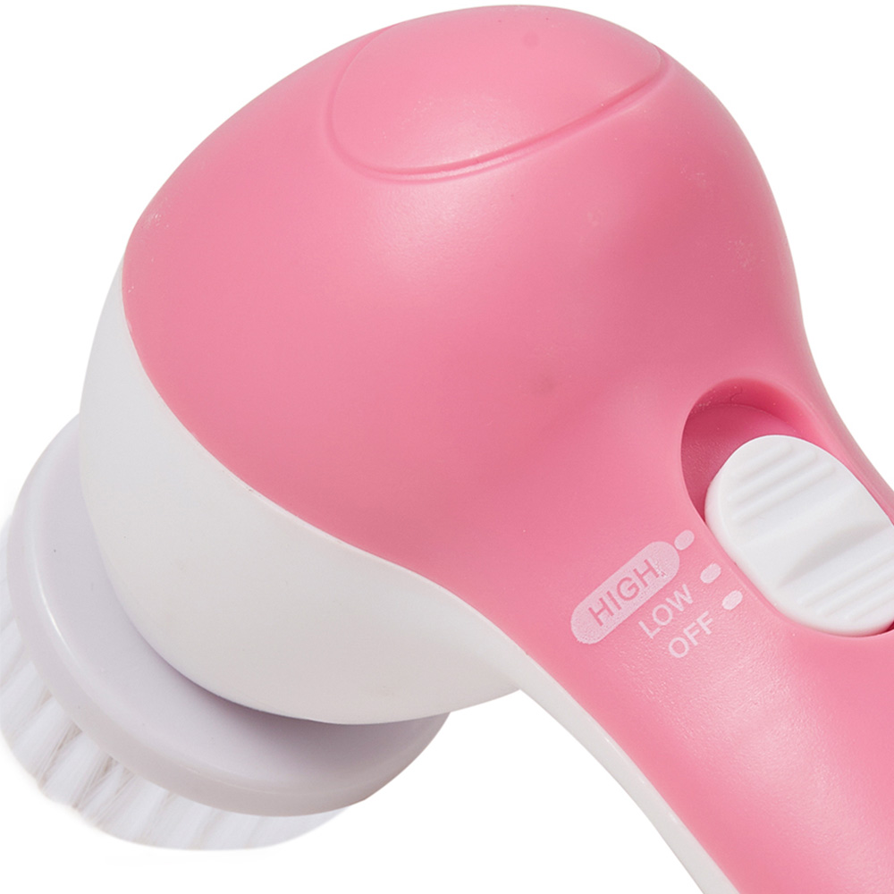 Home & Outdoor Direct 5 in 1 Electric Facial Cleansing Brush Image 4
